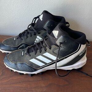Men’s Adidasas Icon Baseball Cleats-Size 10